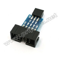 Переходник 10 PIN - 6 PIN для программатора, AVRISP, MKII, USBasp, STK500