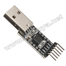 USB/UART, CP2102, 6-ти пиновый конвертер 