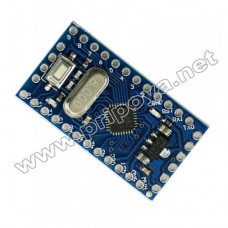 ARDUINO PRO MINI ATMEGA168PA 3.3V 8MHZ